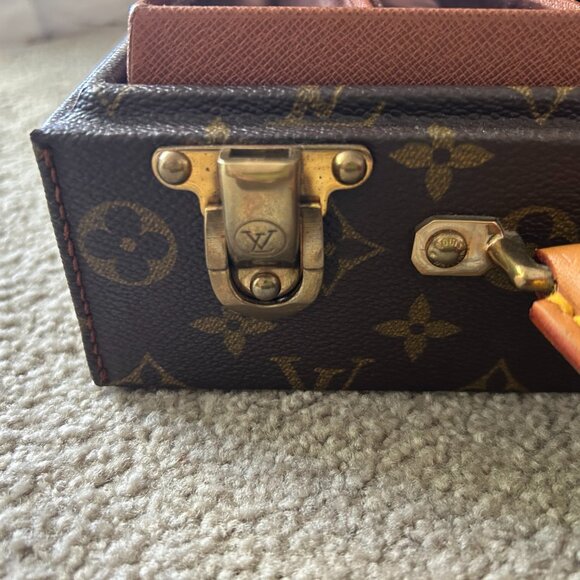 Louis Vuitton Monogram Jewelry Box Case Boite Bijoux - Picture 6 of 16